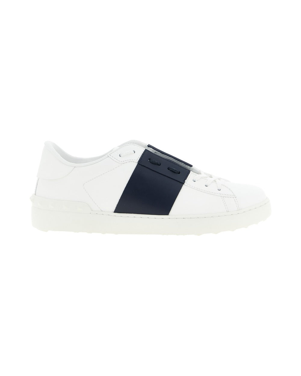 Valentino Garavani Blue Calfskin Low Top Sneakers