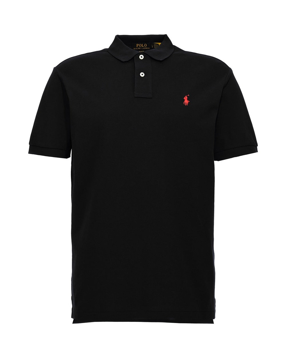 Polo Ralph Lauren Black Cotton Polo Shirt