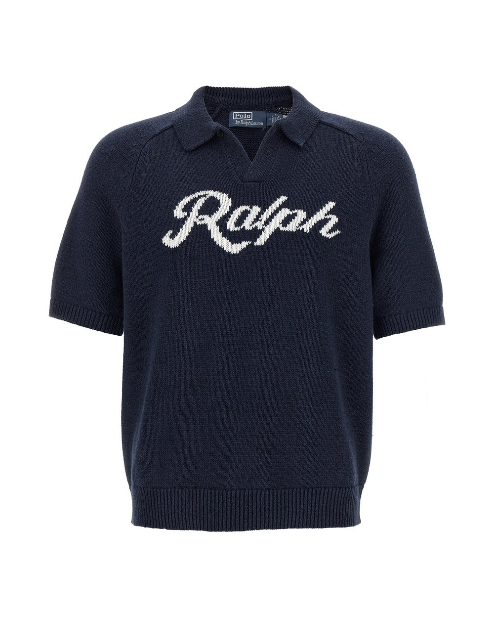 Polo Ralph Lauren Blue Linen Cardigan