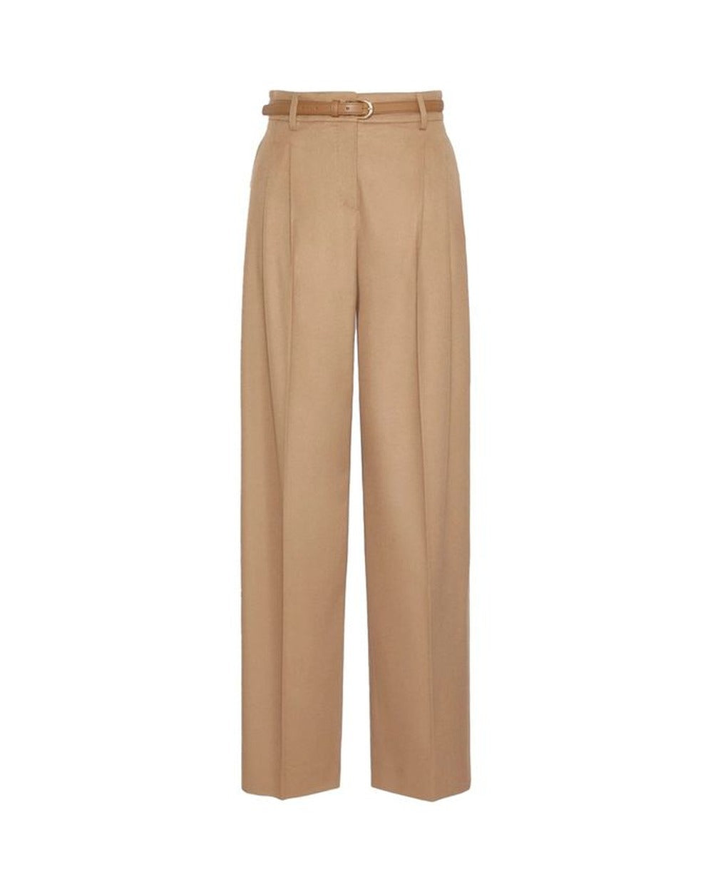 Max Mara Brown Virgin Wool Pants