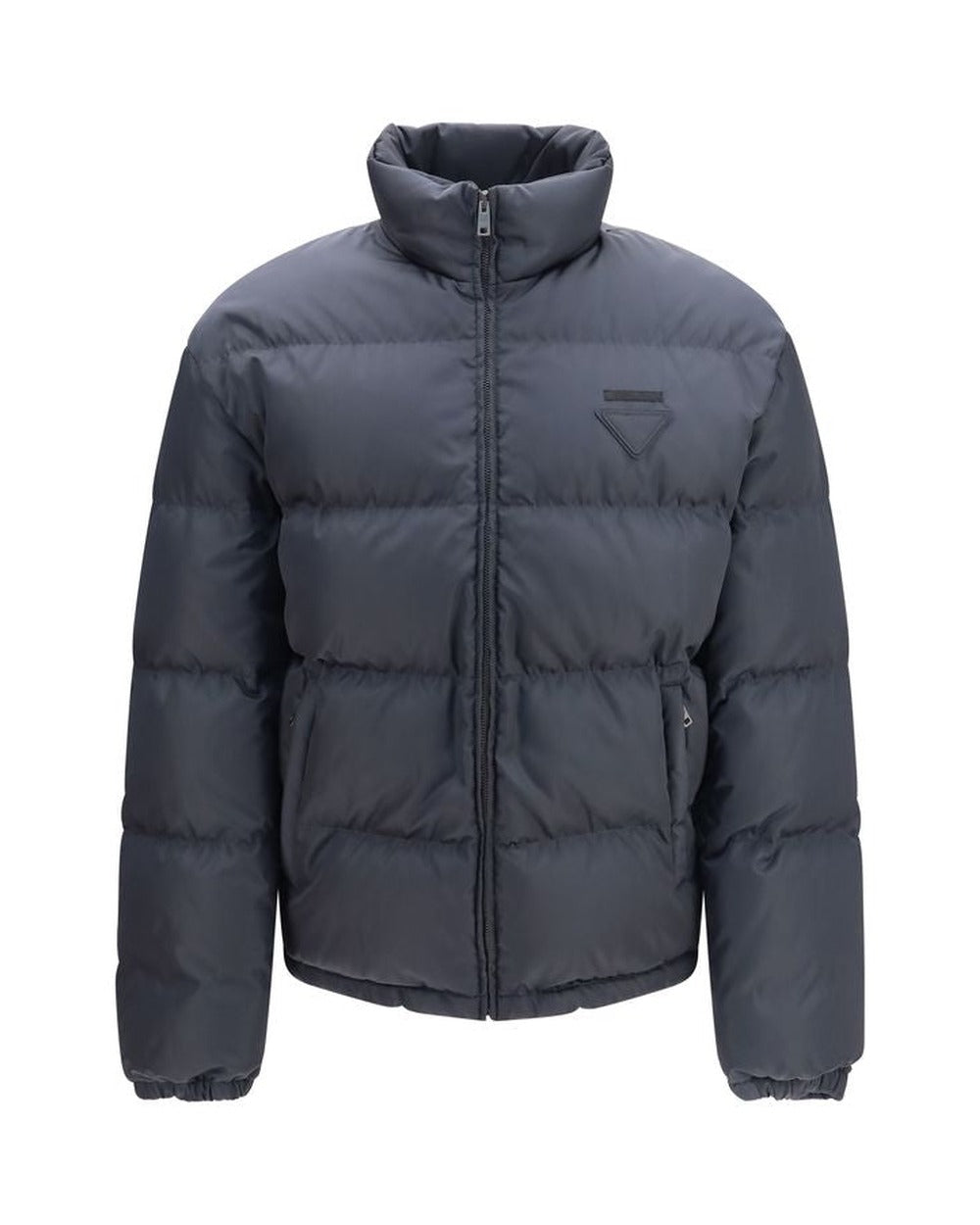 Prada Blue Polyamide Full-Length Jacket
