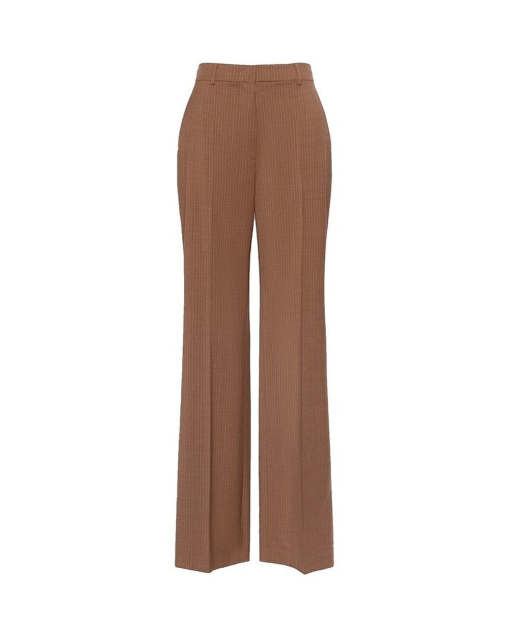 Max Mara Brown Virgin Wool Dress Pants