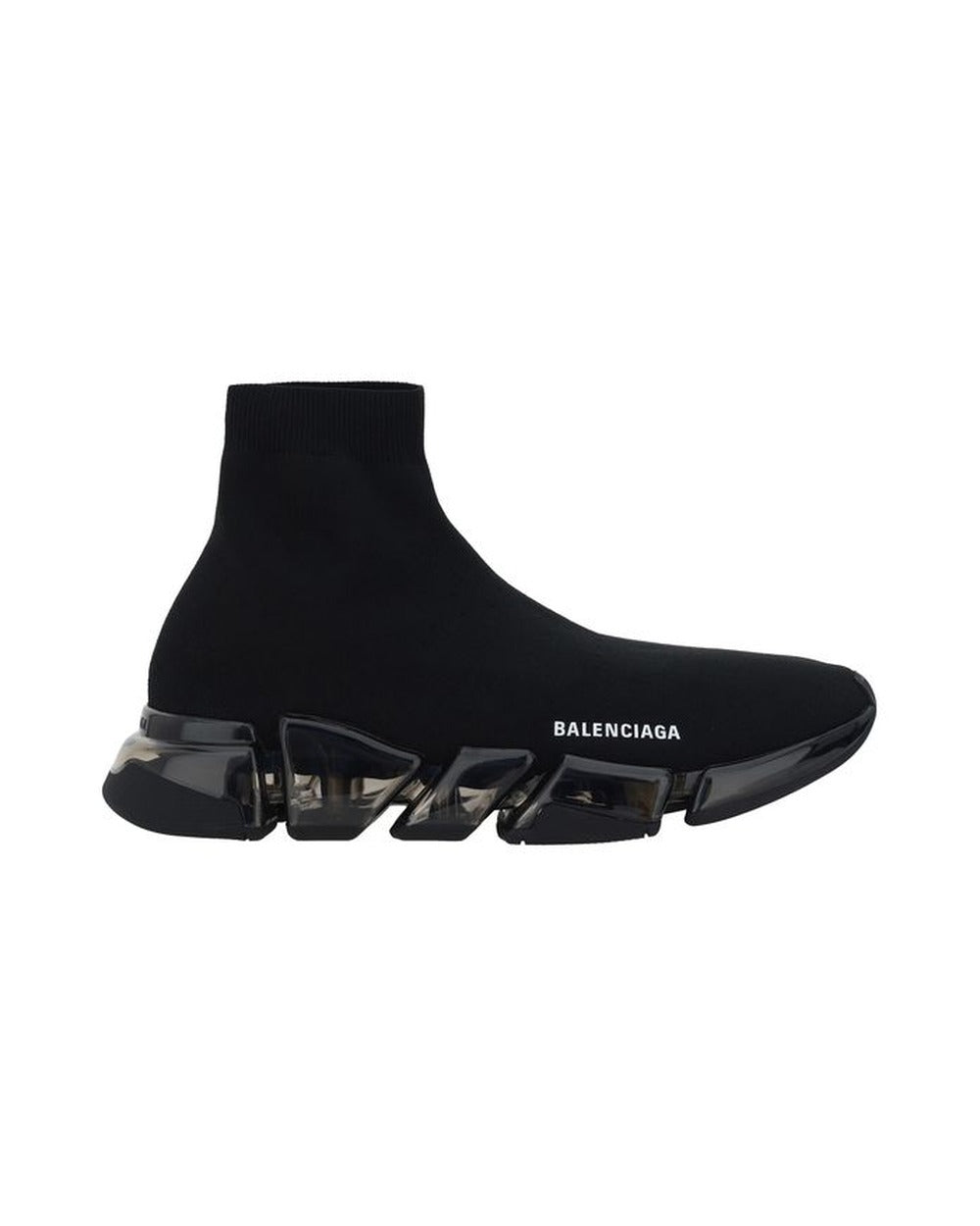 Balenciaga Black Polyester Athletic Sneakers