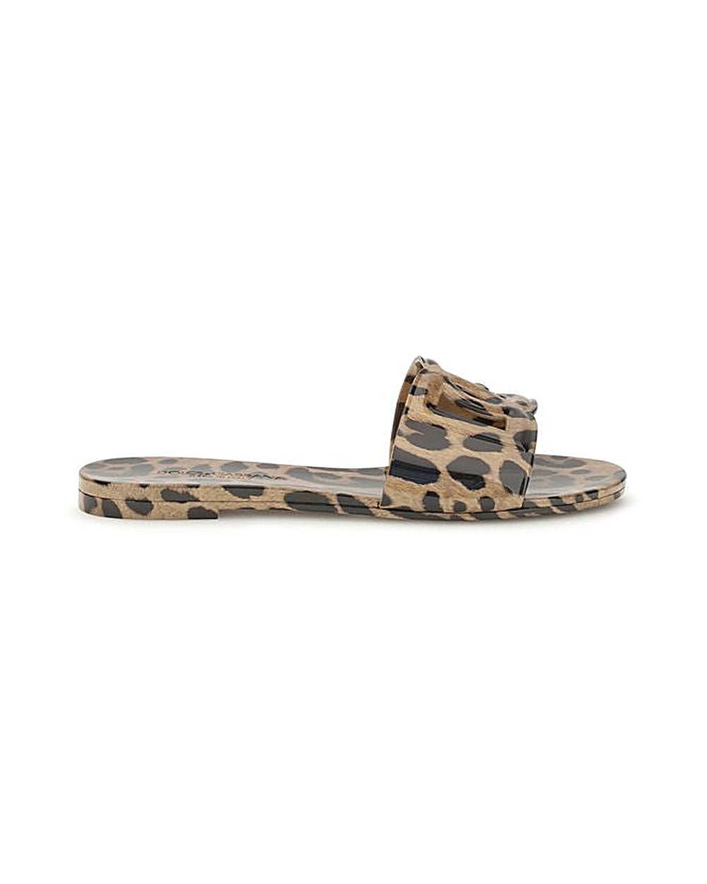 Dolce & Gabbana Multicolor Rubber Flat Sandals