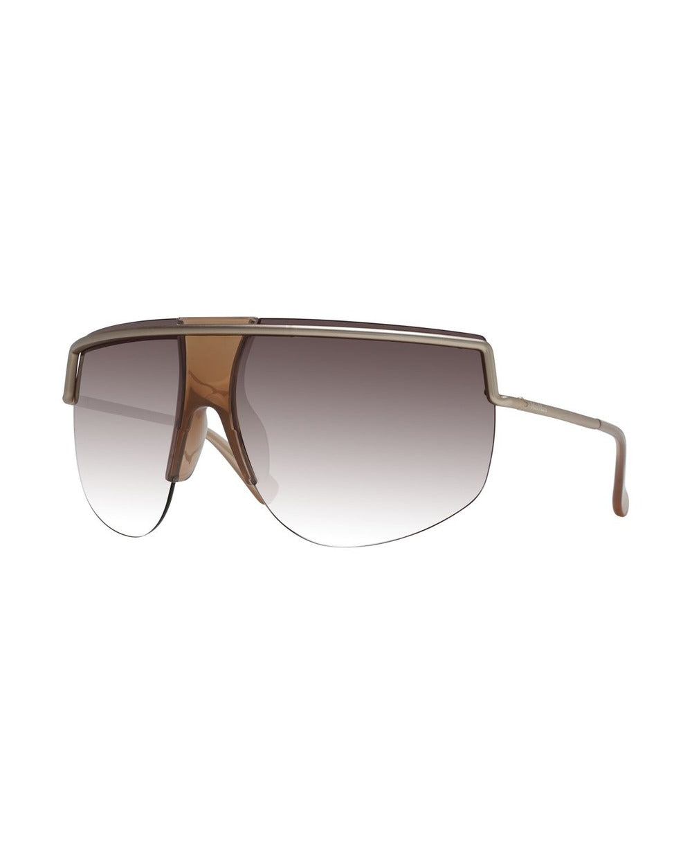 Max Mara Gold Metal Sunglasses