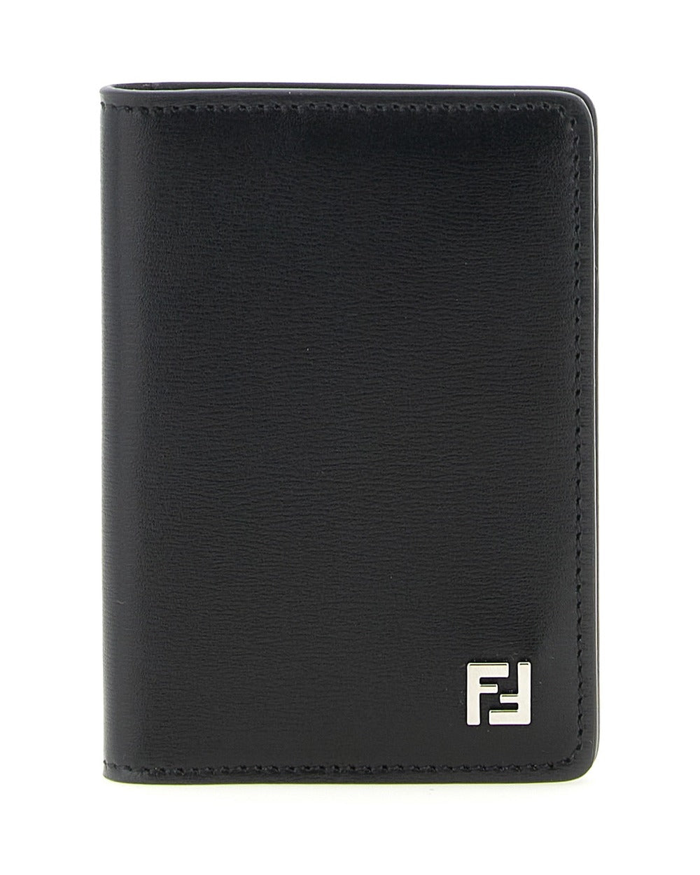 Fendi Black Calfskin Cardholder