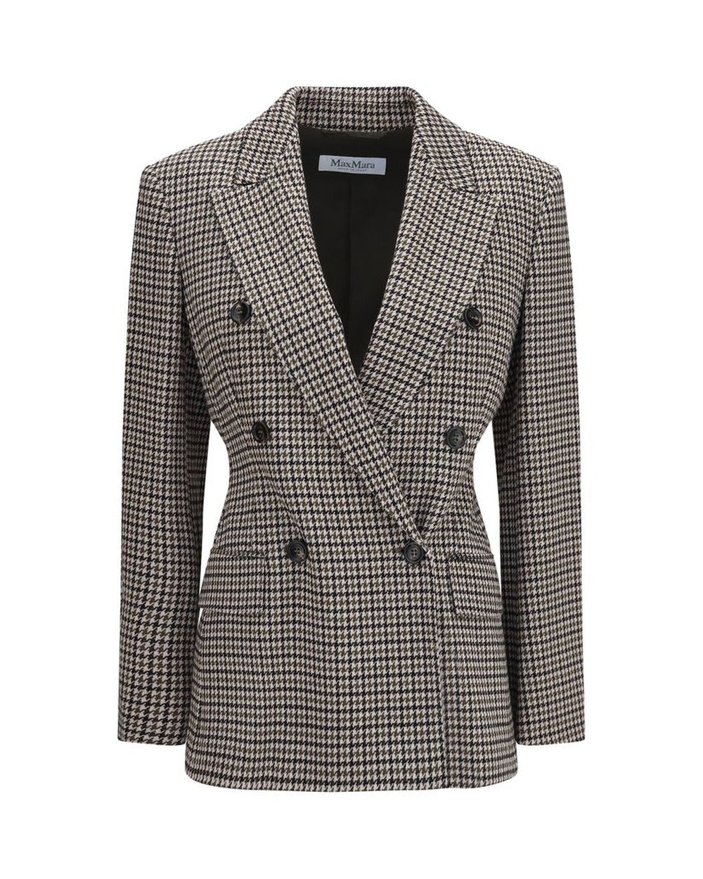 Max Mara Multicolor Viscose Blazer