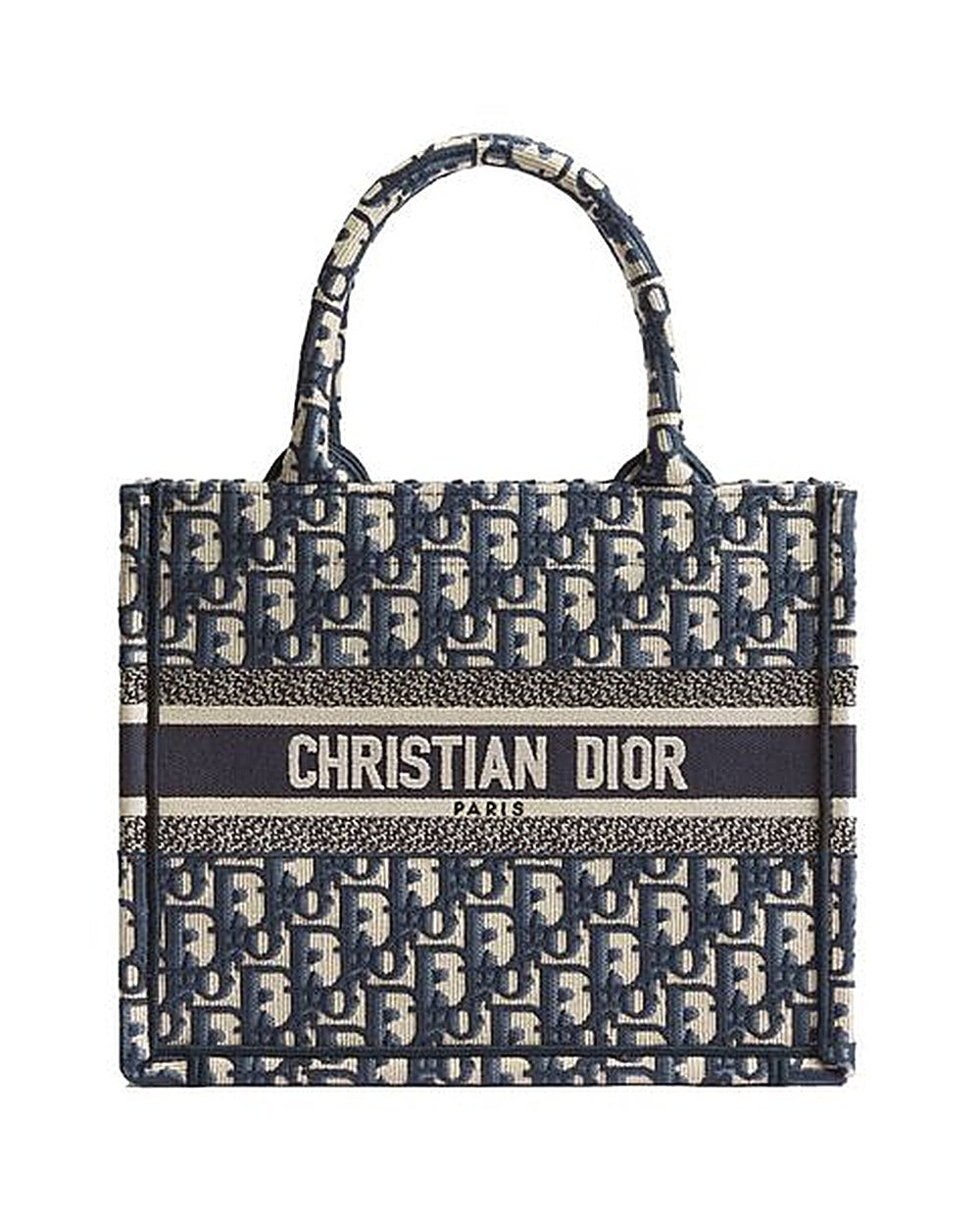 Dior Blue Cotton Tote Bag