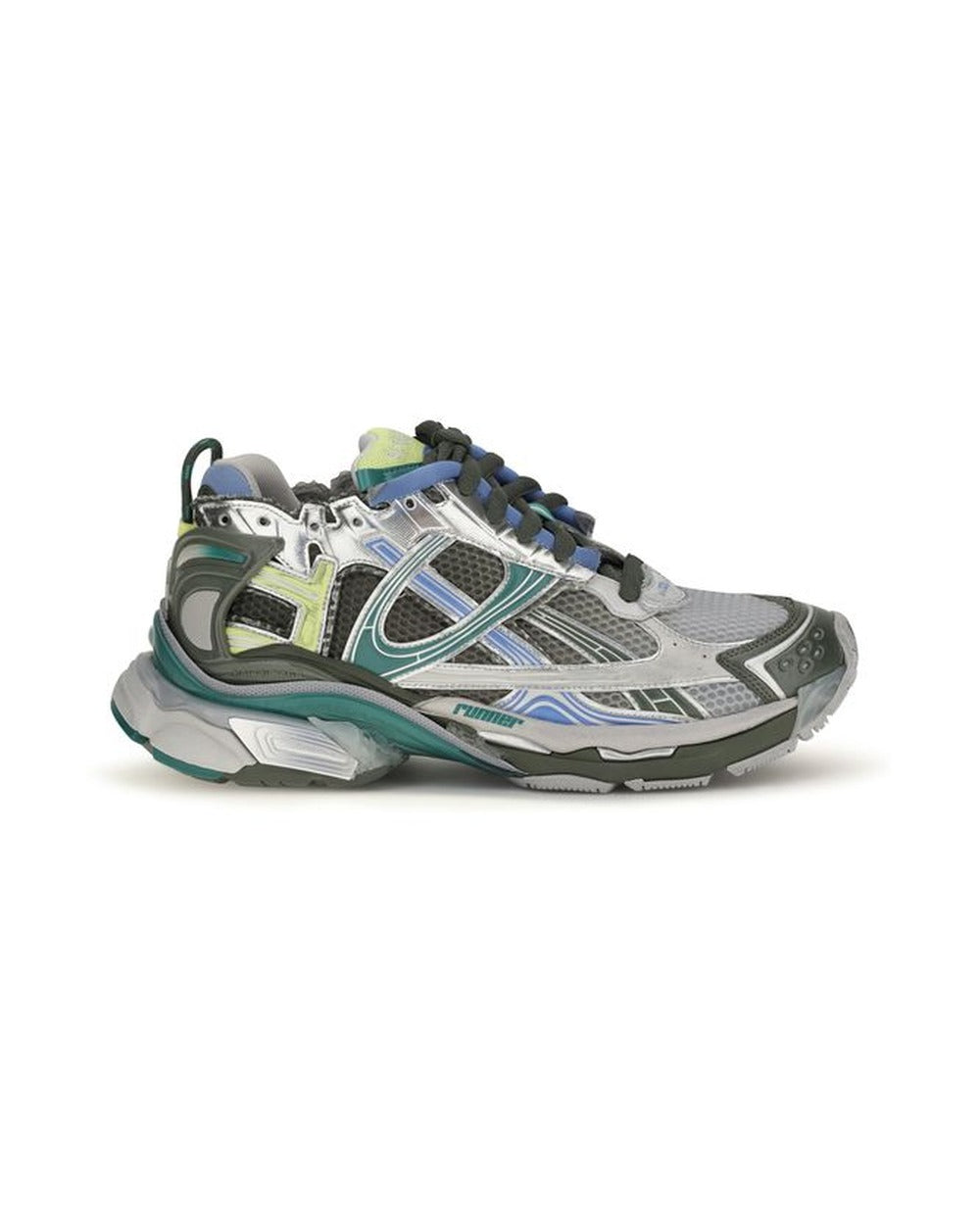 Balenciaga Multicolor Polyester Athletic Sneakers