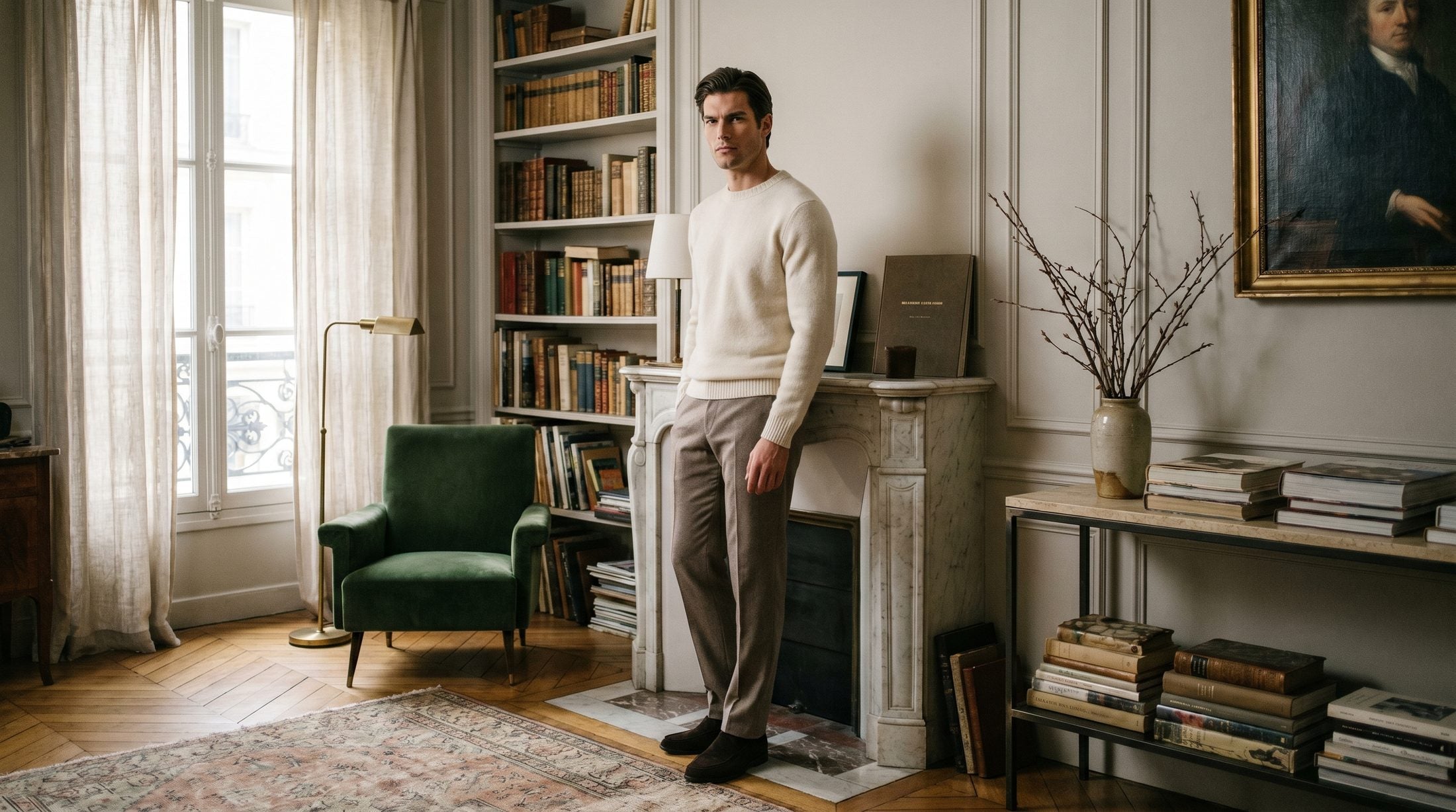 SIGNVM menswear — quiet luxury knitwear